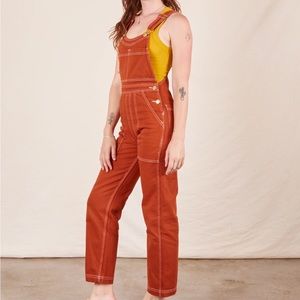Big Bud Press Original Overalls, S, Burnt Orange, EUC